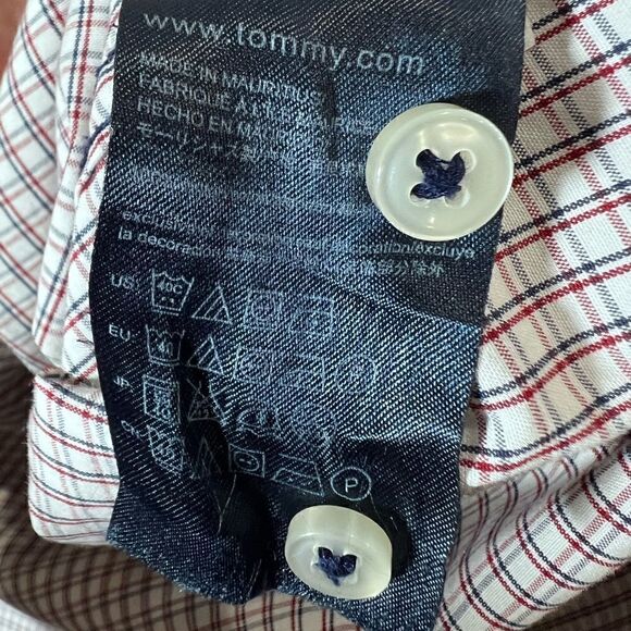 Tommy Hilfiger button down long sleeve shirt size large - Picture 15 of 15
